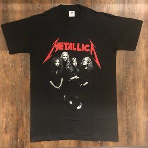 1988 Metallica And Justice For All  T Shirt Size XL Black USA Made Single Stitch